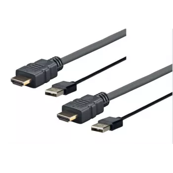 Vivolink PROHDMIUSB5 videokáblový adaptér 5 m HDMI USB Type-A čierny