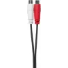 Vivolink PROMJMRCAF0.2 audiokábel 0,2 m 2 x RCA 3,5 mm čierna