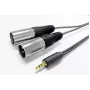 Vivolink PROMJXLRS15 audiokábel 15 m 3,5 mm 2 x XLR čierna