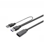 Vivolink PROUSB3AAF5C USB kábel USB 3.2 Gen 1 (3.1 Gen 1) 5 m USB A čierny