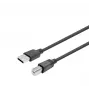 Vivolink PROUSBAB5 USB kábel USB 2.0 5 m USB A USB B čierny