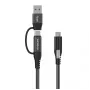 Vivolink PROUSBCMM1.5ADP USB kábel USB 3.2 Gen 2 (3.1 Gen 2) 1,5 m USB C čierny