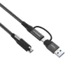 Vivolink PROUSBCMM1.5ADP USB kábel USB 3.2 Gen 2 (3.1 Gen 2) 1,5 m USB C čierny