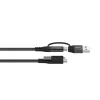 Vivolink PROUSBCMM1.5ADP USB kábel USB 3.2 Gen 2 (3.1 Gen 2) 1,5 m USB C čierny