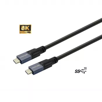 Vivolink PROUSBCMM7.5 USB kábel USB 3.2 Gen 2 (3.1 Gen 2) 7,5 m USB-C čierny