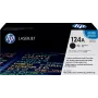 HP 124A čierna originálna tonerová kazeta LaserJet