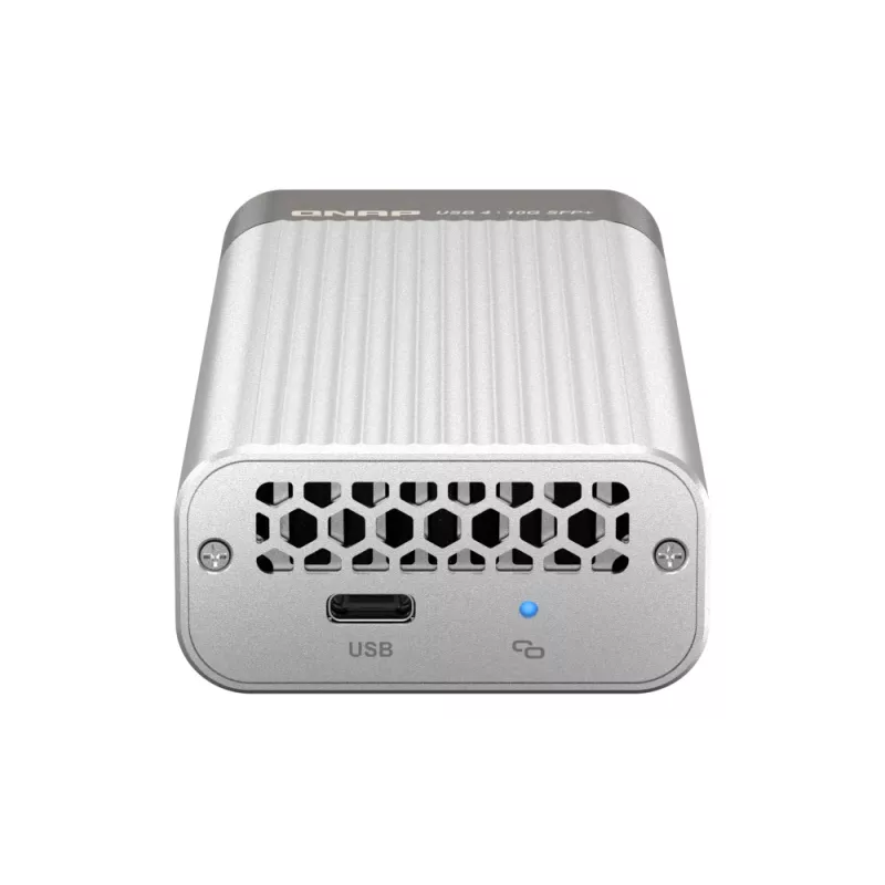 QNAP QNA-UC10G1SF sieťový adaptér USB 4 Type-C na 1 x 10GbE SFP+, 10000 Mbit/s