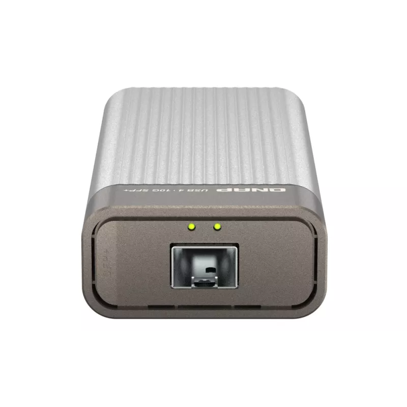 QNAP QNA-UC10G1SF sieťový adaptér USB 4 Type-C na 1 x 10GbE SFP+, 10000 Mbit/s