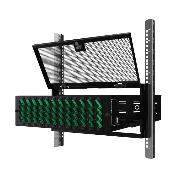 Lanview RAB505BL 5U 19-palcový rack montážny bezpečnostný kryt