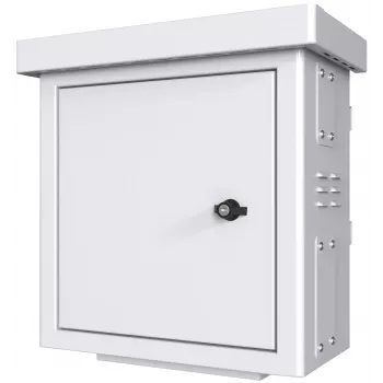 Rack skriňa Lanview RCCTV001 0U IP66 biela 25kg