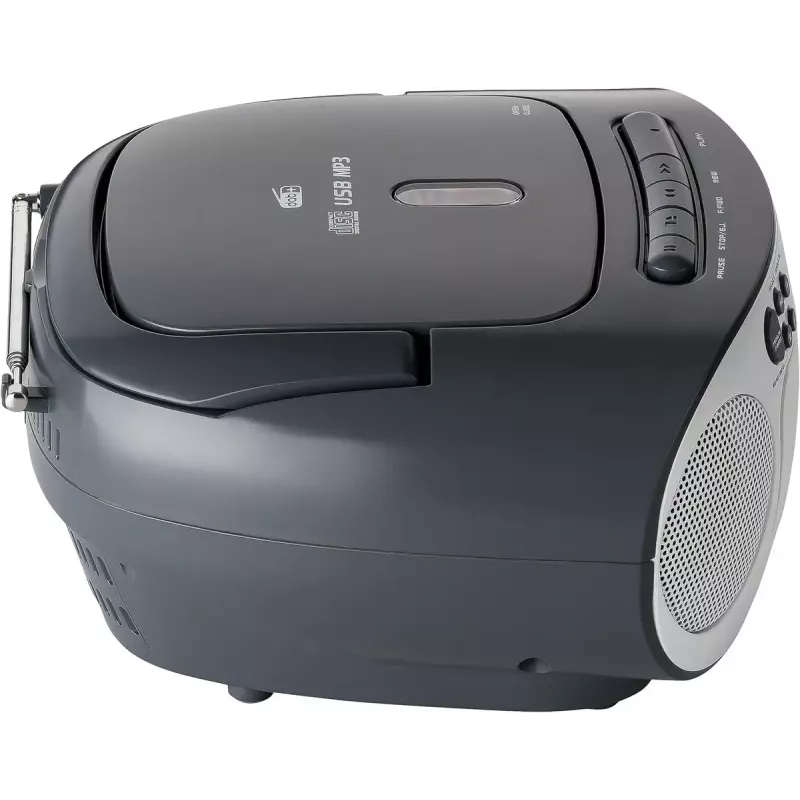 Prenosný ghettoblaster Reflexion RCR2260DAB biela/sivá s DAB+/UKW tunerom a CD prehrávačom