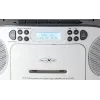 Prenosný ghettoblaster Reflexion RCR2260DAB biela/sivá s DAB+/UKW tunerom a CD prehrávačom