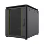 Rack skriňa Lanview RDL12U68BL 12U čierna 600 kg IP20