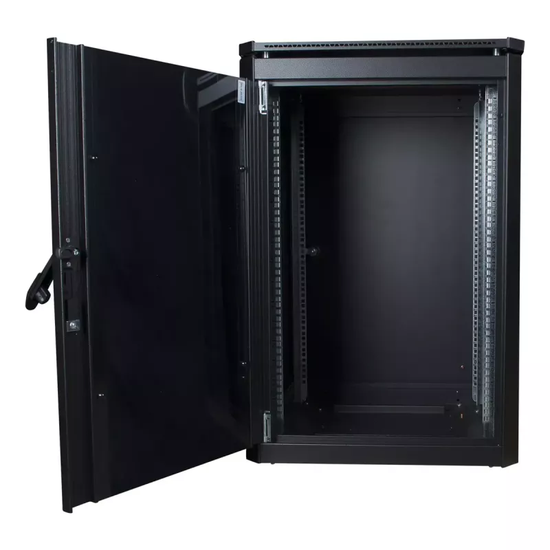 Voľne stojaci rack LOGON RDL16U68BL 16U čierna 600 kg nosnosť