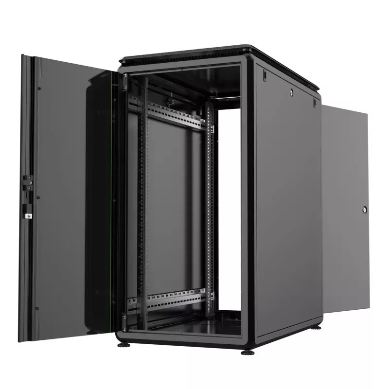 Rack skriňa Lanview RDL22U61BL 22U čierna 600kg IP20