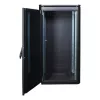 Voľne stojaci rack LOGON RDL22U66BL 22U čierna 600 kg kapacita