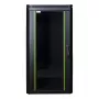 Voľne stojaci rack LOGON RDL22U66BL 22U čierna 600 kg kapacita