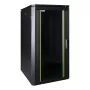 Voľne stojaci rack LOGON RDL22U68BL 22U 600 kg kapacita čierna