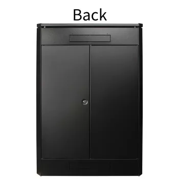Voľne stojaca rack skriňa LOGON RDL22U88BL 22U čierna 600 kg kapacita
