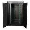 Voľne stojaca rack skriňa LOGON RDL22U88BL 22U čierna 600 kg kapacita