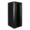 Voľne stojaci rack LOGON RDL26U66BL 26U kapacita 600 kg čierna