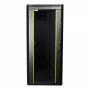 Voľne stojaci rack LOGON RDL26U66BL 26U kapacita 600 kg čierna