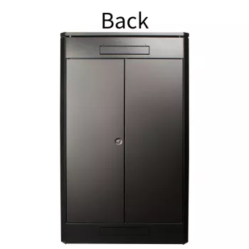 Voľne stojaca rack skriňa LOGON RDL26U88BL 26U čierna 600 kg kapacita