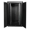 Voľne stojaca rack skriňa LOGON RDL26U88BL 26U čierna 600 kg kapacita