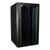 Voľne stojaca rack skriňa LOGON RDL26U88BL 26U čierna 600 kg kapacita