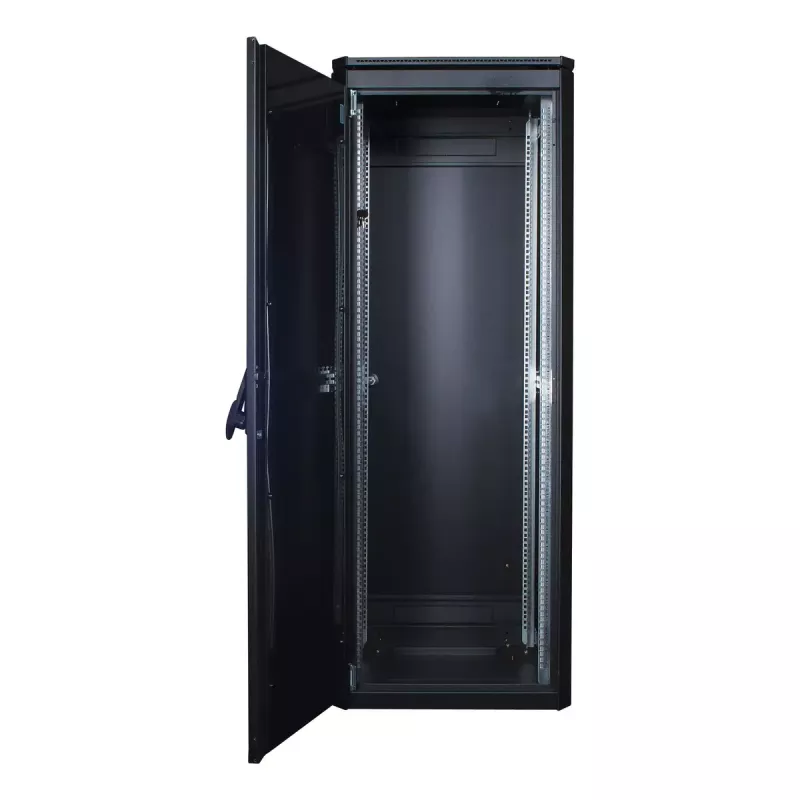 Voľne stojaci rack LOGON RDL32U66BL 32U čierna 600 kg nosnosť