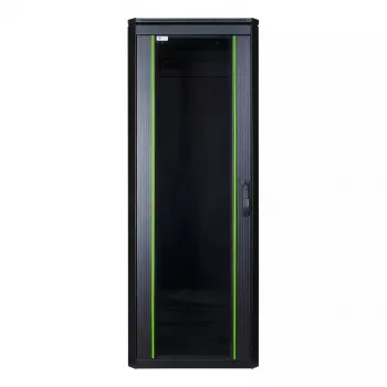 Voľne stojaci rack LOGON RDL32U66BL 32U čierna 600 kg nosnosť