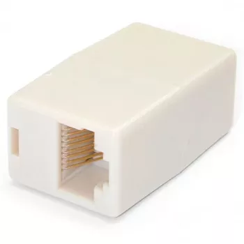 StarTech.com Cat5e RJ45 modulárny inline konektor - balenie 10 ks, RJ-45, RJ-45, béžový