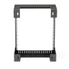 StarTech.com 12HE 19 inch nástenná montážna sieťová skriňa – 12 inch hĺbka 2-stĺpiková open-frame serverová skriňa pre dátové/AV/IT/počítačové zariadenia/patch panel s klietkovými maticami a skrutkami 90 kg nosnosť, čierna (RK12WALLO)