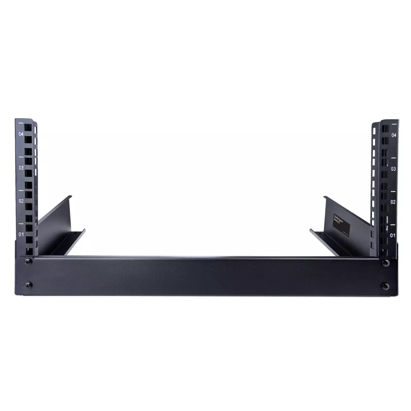 StarTech.com 2-stĺpikový 4HE desktopový serverový rack, malý otvorený 19