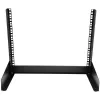 StarTech.com 2-post 8U stolný serverový rack, malý open-frame 19-palcový počítačový rack, kompaktný sieťový rack pre AV/štúdiové/dátové/IT zariadenia – samostatný dvojstĺpikový rack pre domácnosť/kanceláriu