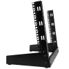 StarTech.com 2-post 8U stolný serverový rack, malý open-frame 19-palcový počítačový rack, kompaktný sieťový rack pre AV/štúdiové/dátové/IT zariadenia – samostatný dvojstĺpikový rack pre domácnosť/kanceláriu