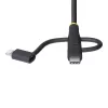 StarTech.com 1m odolný USB multi nabíjací kábel, USB na Lightning/Micro-USB/Type-C, Apple MFi certifikovaný, aramidový plášť, univerzálny 3-in-1 USB nabíjací kábel pre iPhone/iPad/Android