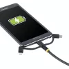 StarTech.com 1m odolný USB multi nabíjací kábel, USB na Lightning/Micro-USB/Type-C, Apple MFi certifikovaný, aramidový plášť, univerzálny 3-in-1 USB nabíjací kábel pre iPhone/iPad/Android