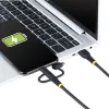 StarTech.com 1m odolný USB multi nabíjací kábel, USB na Lightning/Micro-USB/Type-C, Apple MFi certifikovaný, aramidový plášť, univerzálny 3-in-1 USB nabíjací kábel pre iPhone/iPad/Android