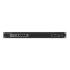 Montážny držiak Rackmount.IT RM-OM-T1 1U, hlboká čierna, 483x216x44 mm