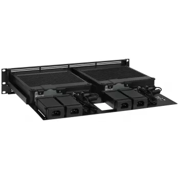 Montážny držiak Rackmount.IT RM-PA-T10 1,3HE čierny 483 mm