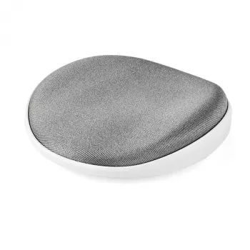 StarTech.com podložka pod zápästie - ergonomická - posuvná - strieborná, strieborná, biela, pena, sieťovina, plast, 142 mm, 170 mm, 30 mm, 56 g