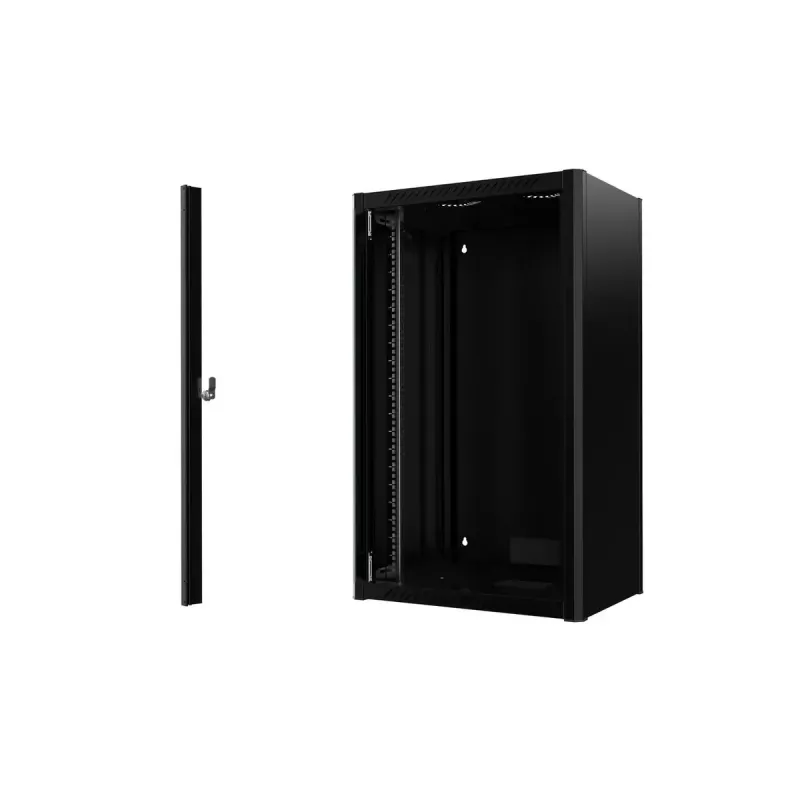 Nástenný rack Lanview RWM20U45BL 20U čierny IP20
