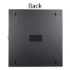 Nástenný rack LOGON RWMD12UBL 12U čierny nosnosť 80 kg
