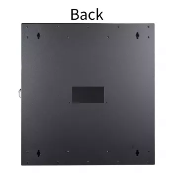 Nástenný rack LOGON RWMD12UBL 12U čierny nosnosť 80 kg