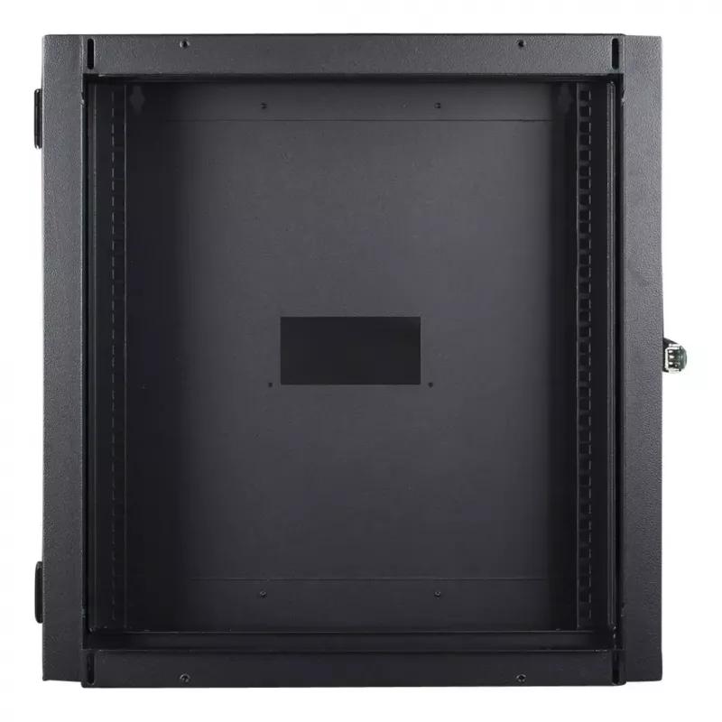 Nástenný rack LOGON RWMD12UBL 12U čierny nosnosť 80 kg