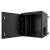 Racková skriňa Lanview RWMIP55W12U60B 12U čierna IP55