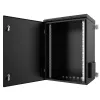 Racková skriňa Lanview RWMIP55W16U45B 16U čierna IP55 38kg