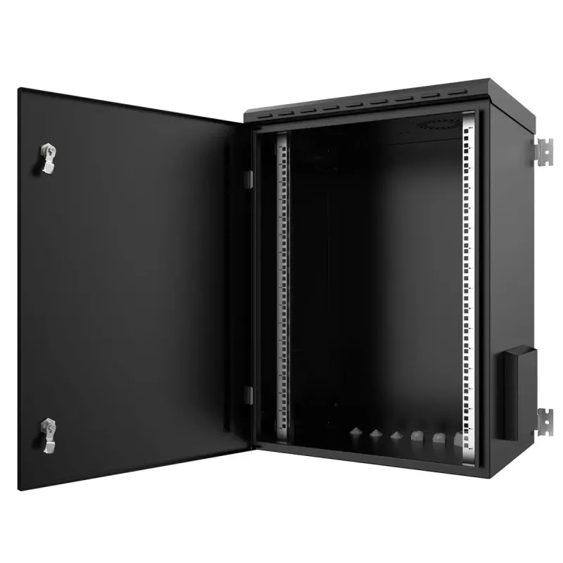 Racková skriňa Lanview RWMIP55W16U45B 16U čierna IP55 38kg
