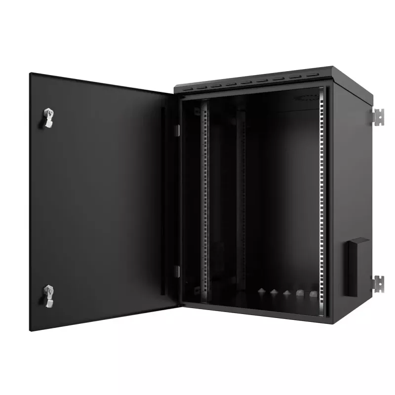 Racková skriňa Lanview RWMIP55W16U60B 16U IP55 čierna 46kg